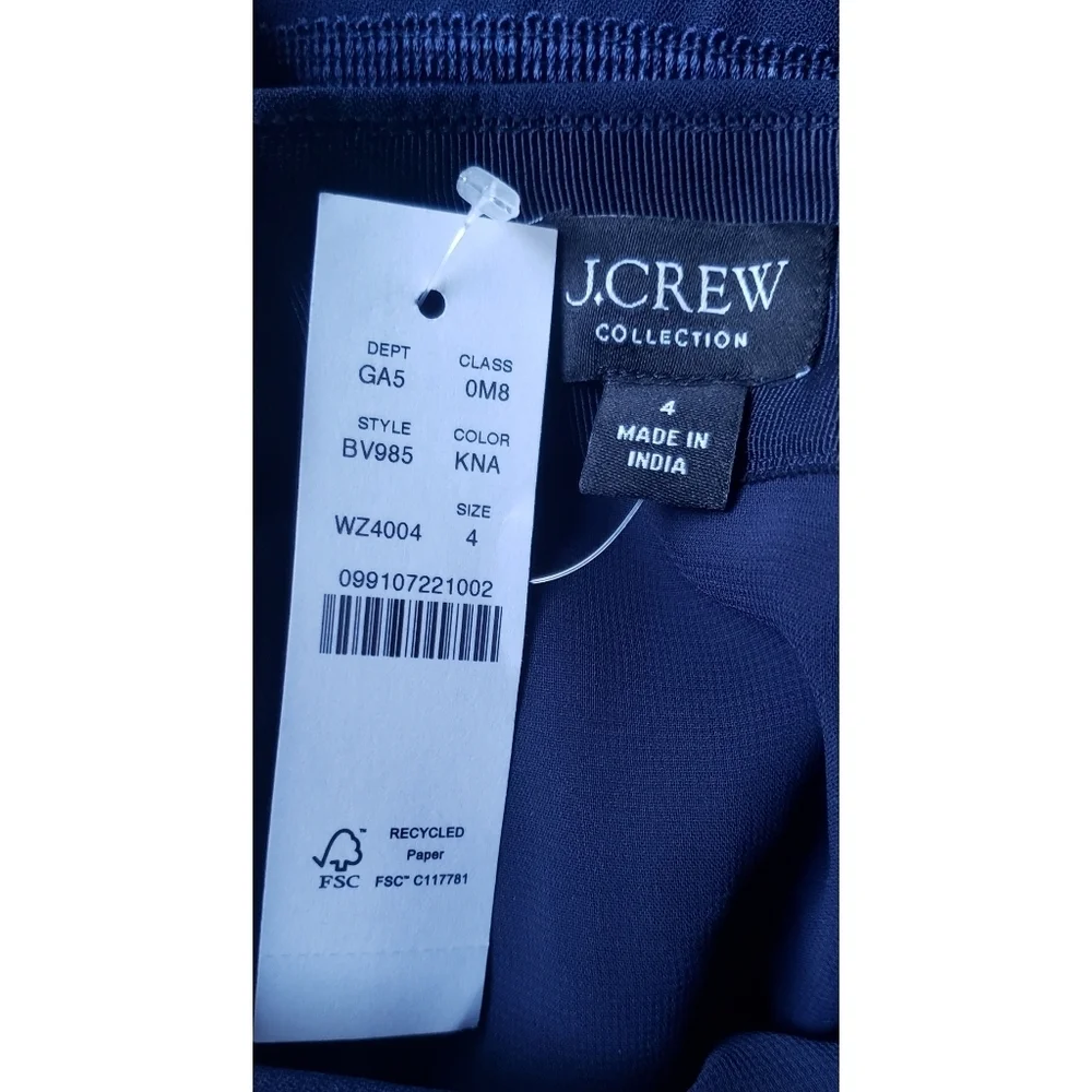 J.Crew Collection tiered fringe skirt